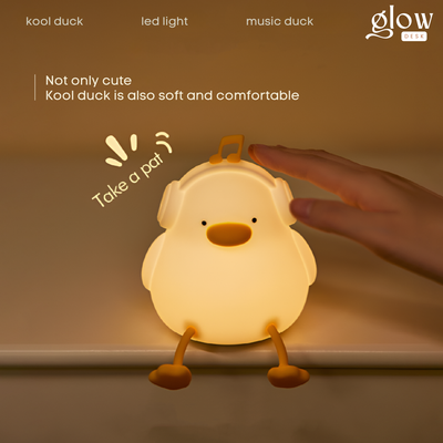 Kool Duck USB Rechargeable Night Light & Phone Stand