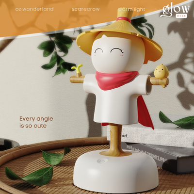 OZ SCARECROW | Cute Scarecrow USB Rechargeable Night Light